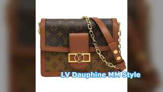 Bewertung der Louis Vuitton Dauphine MM-Tasche