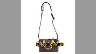 LV Speedy Bandouliere 20 Monogramm-Tasche im Luxusstil