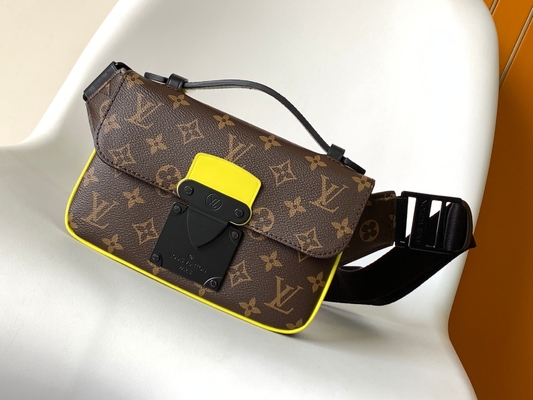 Bezaubern Sie s-Verschluss-Louis Vuitton Monogram Macassar Barrel-Beutels-Boten