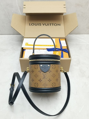 Rückseiten-Monogramm LV M43986 Soems LV Cannes Umhängetasche