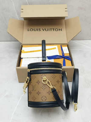 Rückseiten-Monogramm LV M43986 Soems LV Cannes Umhängetasche
