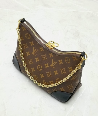 Eingebranntes Monogramm Boulogne Soems Schwarzes sacken die Geldbeutel-Handtaschen 2way Louis Vuitton M45831 der Frauen ein