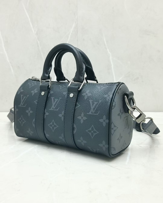 Tasche Louis Vuitton Monogram Canvas Keepall M45947 Eklipse-Rückseite Keepall XS