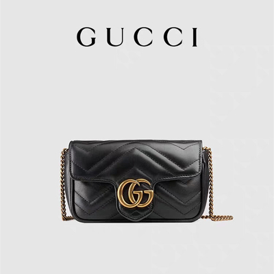 Umhängetasche Marmont Matelassé Mini Bag Flap GG Marmont