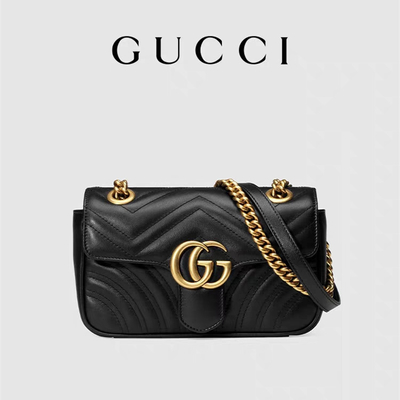 Umhängetasche Marmont Matelassé Mini Bag Flap GG Marmont