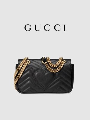 Umhängetasche Marmont Matelassé Mini Bag Flap GG Marmont