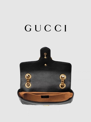 Umhängetasche Marmont Matelassé Mini Bag Flap GG Marmont