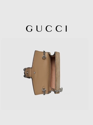 Kleines GUCCI Dionysus verschönerte gebrandmarkte Damen, die Handtasche Segeltuch-Veloursleder beschichtete