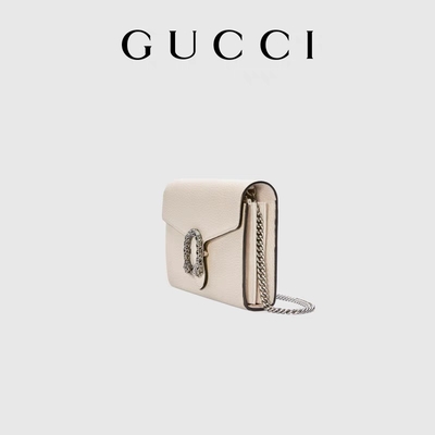 Schließung 60cm Damen-GUCCI Dionysus Mini Leather Chain Bag Snap