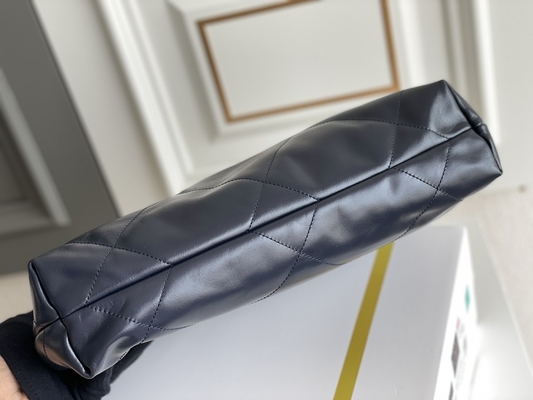 Marine Chanel 22&quot; des Kalbsleder-22S Abfall-Taschen-“ kleines Handtasche ODM
