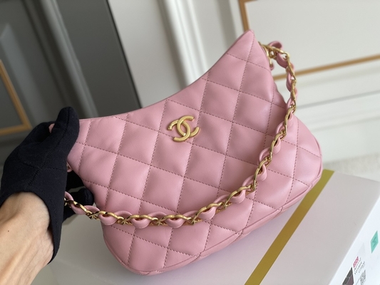 Landstreicher-Achselhöhlen-Hippie Tote Bag Shoulder Bag Chanels AS3562 kleine Autumn Winter 2022