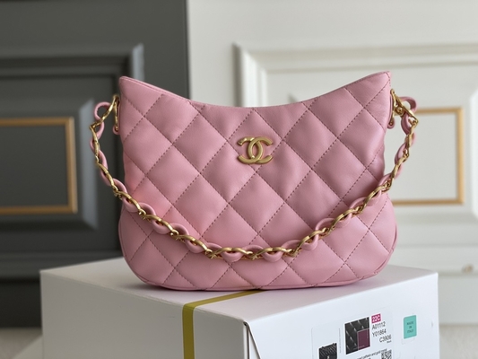 Landstreicher-Achselhöhlen-Hippie Tote Bag Shoulder Bag Chanels AS3562 kleine Autumn Winter 2022