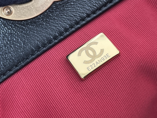 Zufällige Lammfell-Chanel Classic Lambskin Bag Plain-Parteibüro-Art
