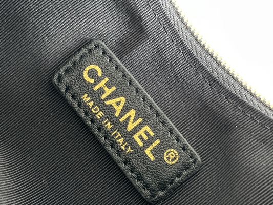 Schwarzes Ketten-Mini Sling Bag Branded Chanel-Landstreicher-Handtaschen-Kalbsleder-Leder