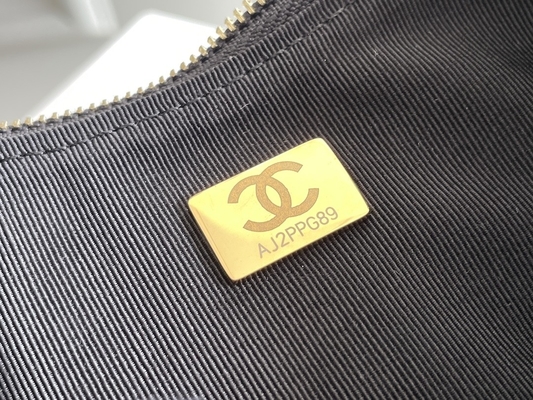 Schwarzes Ketten-Mini Sling Bag Branded Chanel-Landstreicher-Handtaschen-Kalbsleder-Leder