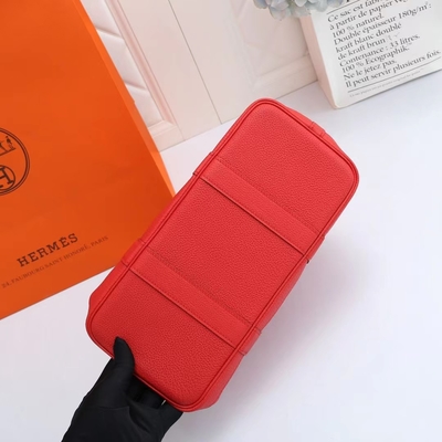Bougainvillier-Stempel Preloved brannte Tasche Hermes Negonda Garden Party 30 ein