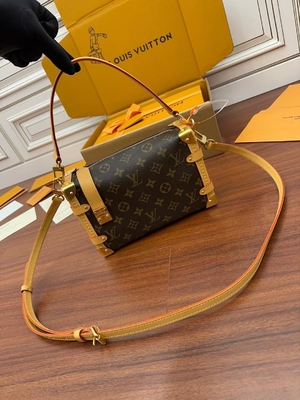 Segeltuch-Louis Vuittons LV Browns Presbyopic Seitentaschen-Koffer des stamm-Monogramm-P.M.
