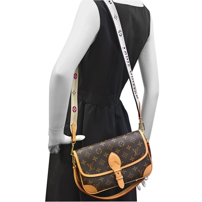 Taschen-Monogramm-Segeltuch Jacquardwebstuhl-Mini Sling Bag Branded Classics Diane LV