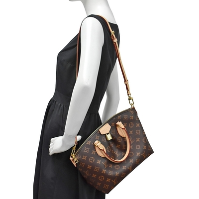 Eingebranntes Monogrammsegeltuch Louis Vuitton BoéTie P.M. Tote Bag