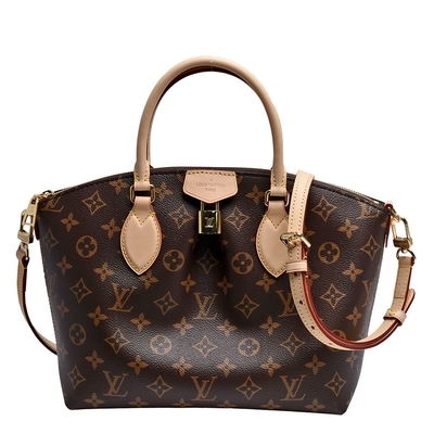 Eingebranntes Monogrammsegeltuch Louis Vuitton BoéTie P.M. Tote Bag
