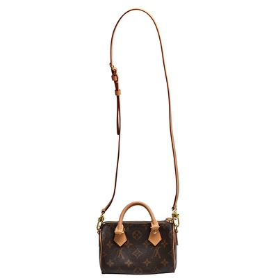 Kleiner klassischer Designer Monogram Bag SCHNELLER Nano-Louis Vuitton M81085