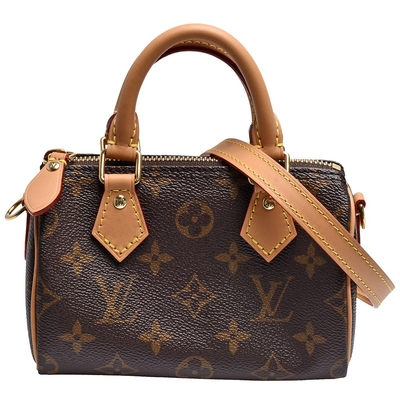 Kleiner klassischer Designer Monogram Bag SCHNELLER Nano-Louis Vuitton M81085