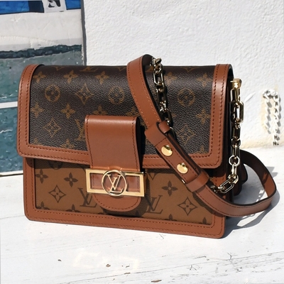 SCHNELLES Designer-Monogram Bag M81085 Louis Vuitton Nano-Soem
