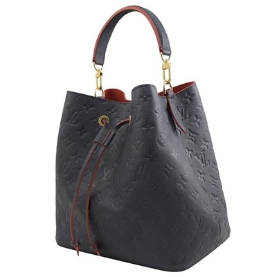 LV Colorblock brandmarkte Damen Eimer-Tasche der Handtaschen-NÉONOÉ Millimeter gekörntes Leder