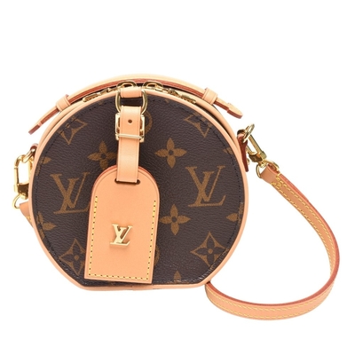 Gekörnte zarte Tasche M44699 Kalbsleder-Monogramm-Segeltuch LV Lockme