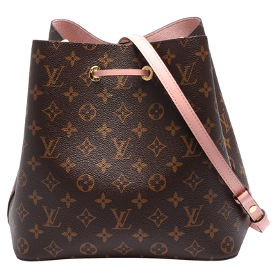 Lederne Schwarz-Monogramm-Tasche Ordnungs-Louis Vuittons NéOnoé Millimeter