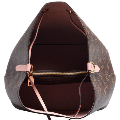 Lederne Schwarz-Monogramm-Tasche Ordnungs-Louis Vuittons NéOnoé Millimeter