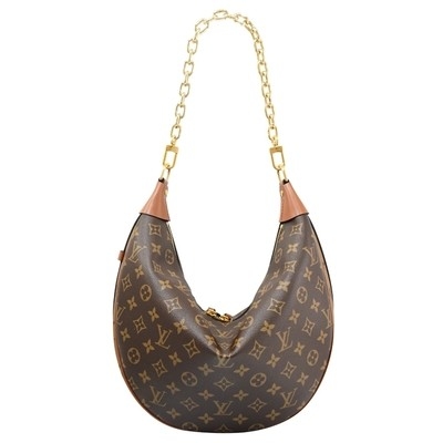 Lv-Designer-Monogram Bag Presbyopic-Halbmond-Rindleder lederner Tote Handbag