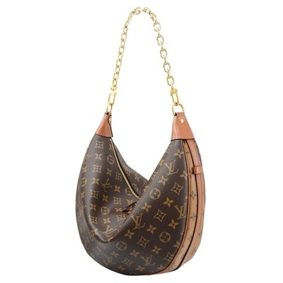 Lv-Designer-Monogram Bag Presbyopic-Halbmond-Rindleder lederner Tote Handbag
