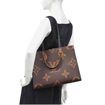 Rücksegeltuch-Designer Monogram Bag OnTheGo Millimeter Louis Vuitton Shopping Bag