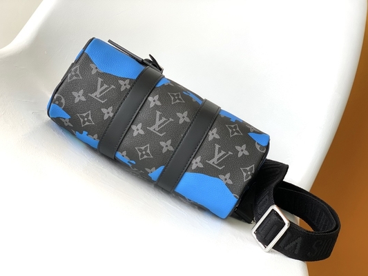 Sonnenaufgang-Monogramm-Eklipse brannte Raum Bote-Bag LV Keepall Bandoulière 25 mit einer Ansicht ein