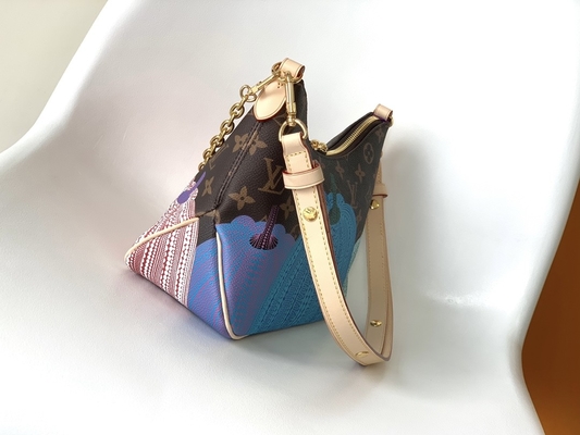 Taschen-überzogenes Segeltuch Monogramm LV Boulogne mit Kürbis-Druck