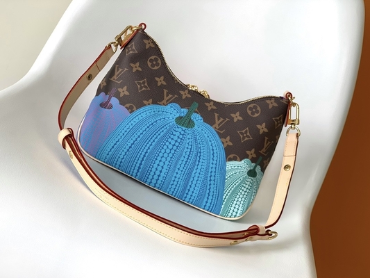 Taschen-überzogenes Segeltuch Monogramm LV Boulogne mit Kürbis-Druck