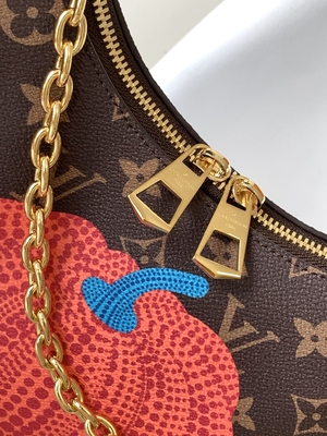 Taschen-überzogenes Segeltuch Monogramm LV Boulogne mit Kürbis-Druck