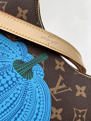 Taschen-überzogenes Segeltuch Monogramm LV Boulogne mit Kürbis-Druck