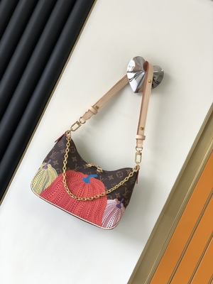 Taschen-überzogenes Segeltuch Monogramm LV Boulogne mit Kürbis-Druck