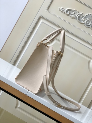 Sahnesafran-riesiges Monogramm OnTheGo Millimeter Louis Vuitton Messenger Bag For Ipad Mini