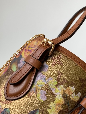 Metallische Blume Louis Vuitton Neverfull Bucket Bags M81724