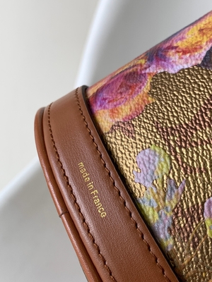 Metallische Blume Louis Vuitton Neverfull Bucket Bags M81724