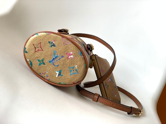 Metallische Blume Louis Vuitton Neverfull Bucket Bags M81724
