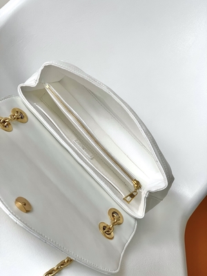 LV Preloved brannte Tasche M58549 New Wave Kettentasche ein