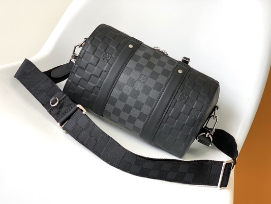 Schachbrett-Bote Bag des LV Keepall BandoulièRe 25 der gebrandmarkten Männer