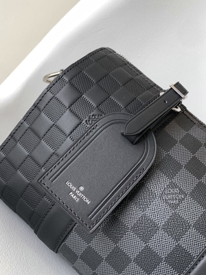 Schachbrett-Bote Bag des LV Keepall BandoulièRe 25 der gebrandmarkten Männer