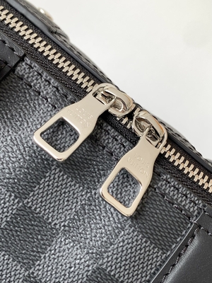Schachbrett-Bote Bag des LV Keepall BandoulièRe 25 der gebrandmarkten Männer