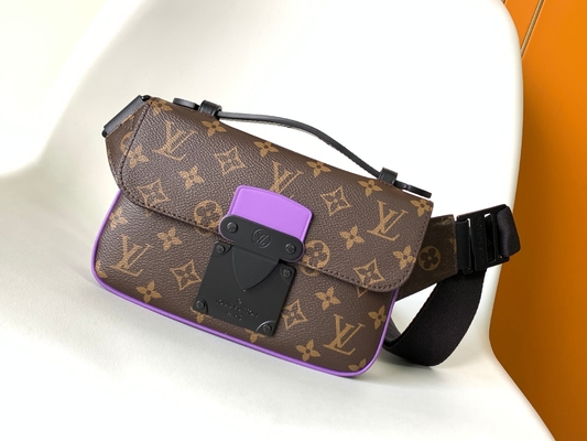 Bezaubern Sie s-Verschluss-Louis Vuitton Monogram Macassar Barrel-Beutels-Boten