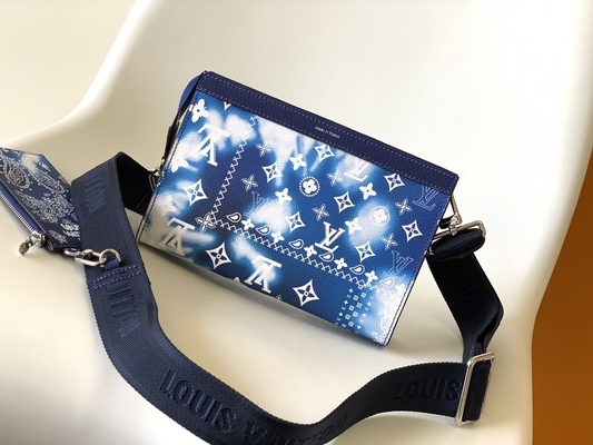 Kleine Geldbörsen-doppelter Reißverschluss Gaston Louis Vuitton LV Pochette tragbar 
